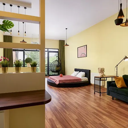 Apartment Lumina Loft Tymienieckiego With A View Of The