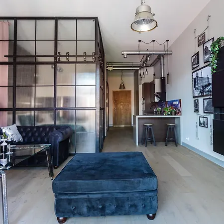 Apartment Lumina Loft Tymienieckiego With A View Of The *