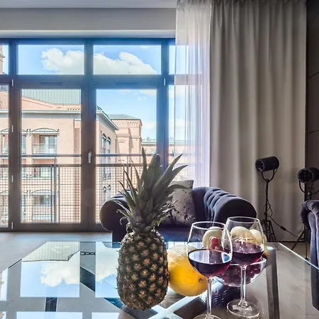 Lumina I Comfy Loft With Parking I View Of The Apartment Lodz